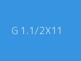 G 1.1/2X11 